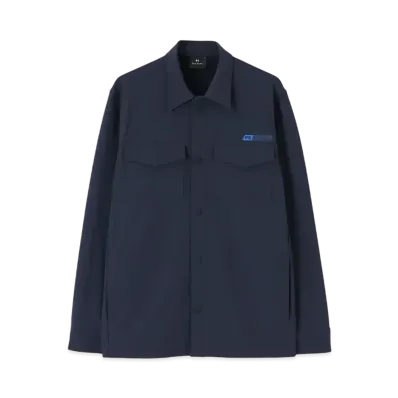 Paul Smith Ps Logo Cut-And-Sew Blouson "DarkBlue"