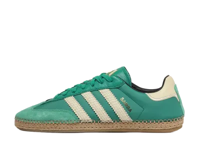 CLOT × adidas Samba Espadrille by Edison Chen "Grass Green"