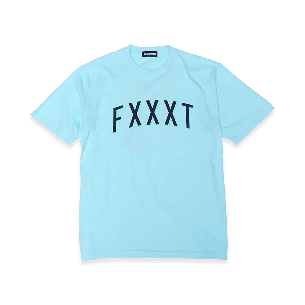 GOD SELECTION XXX x FRAGMENT 13th Anv FXXXT Tee GX-S26-13FST-02 "Blue"