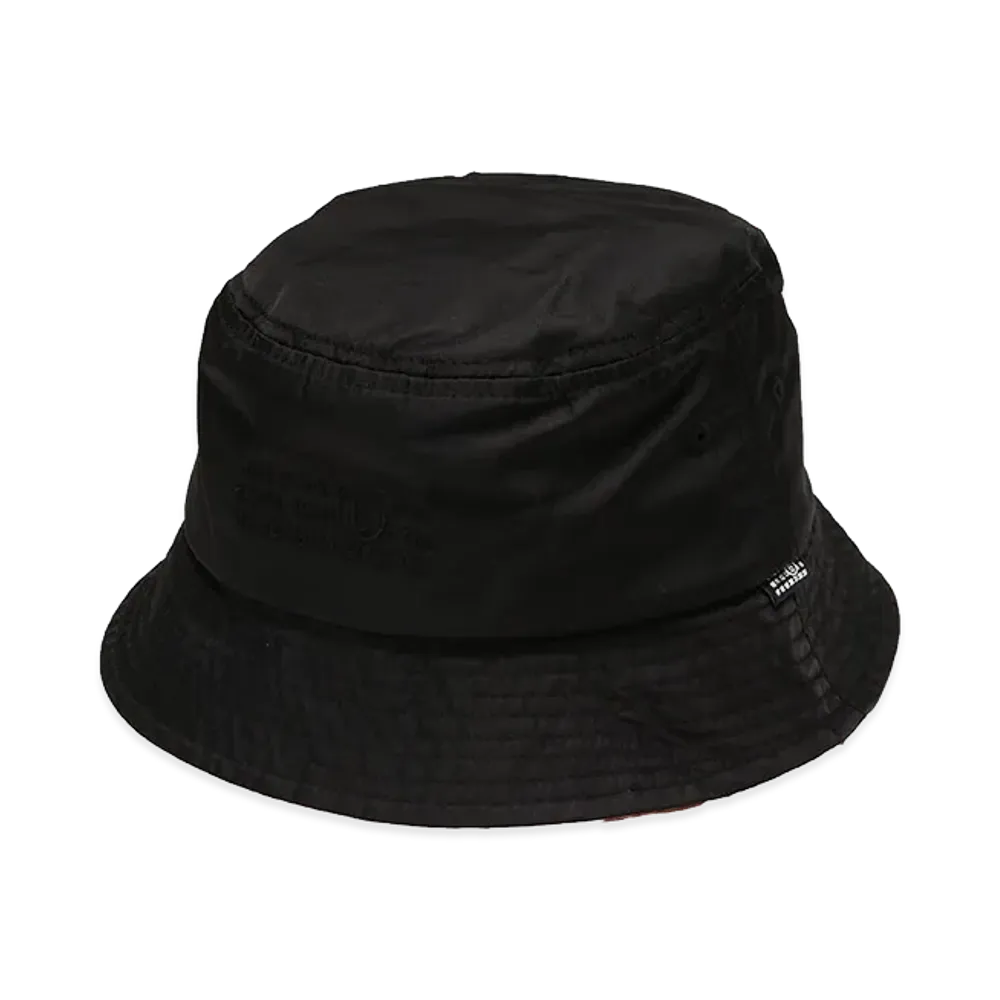 MM6 Maison Margiela Numeric Logo Embroidery Nylon Bucket Hat "Black"
