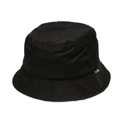 MM6 Maison Margiela Numeric Logo Embroidery Nylon Bucket Hat "Black"