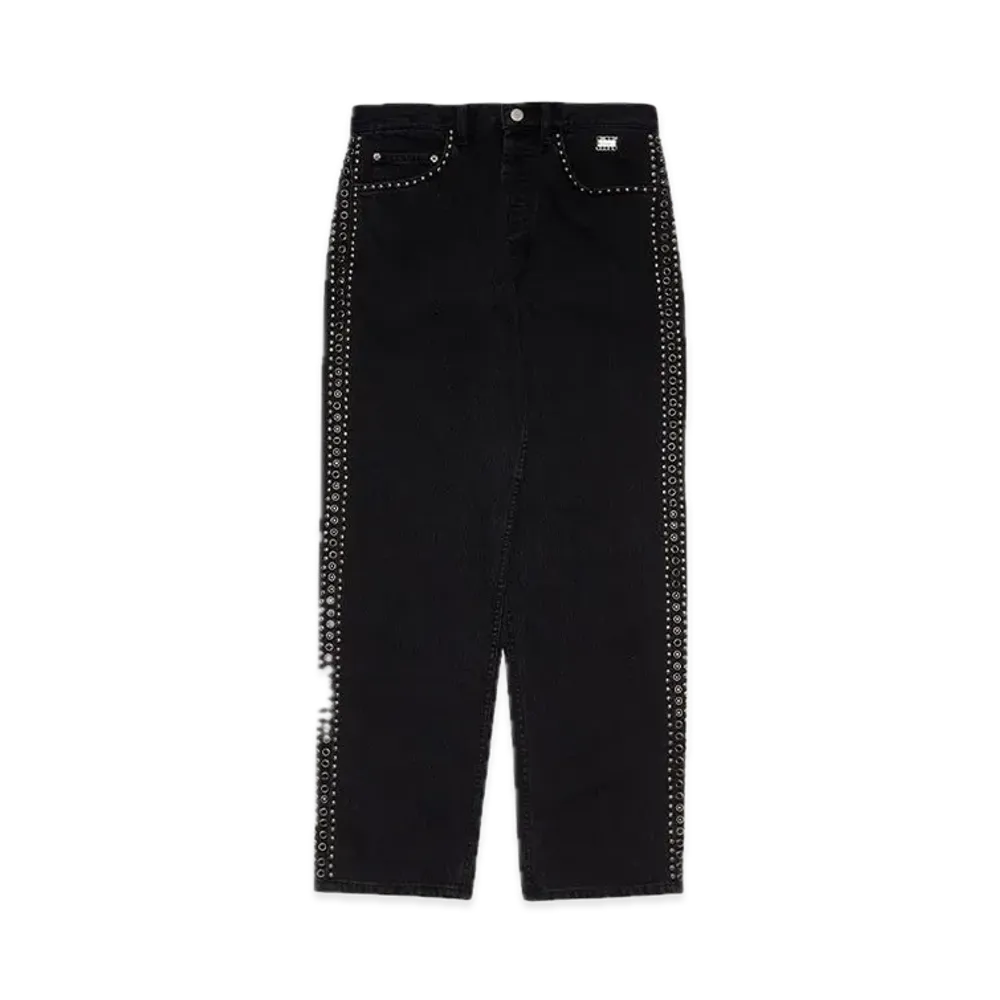 Supreme x B.B.Simon Studded Regular Jean "Black"