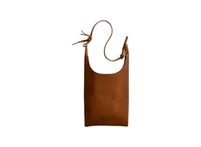 NICENESS N.Lowe Midi Steerhide Shoulder Bag Medium "Cognac"