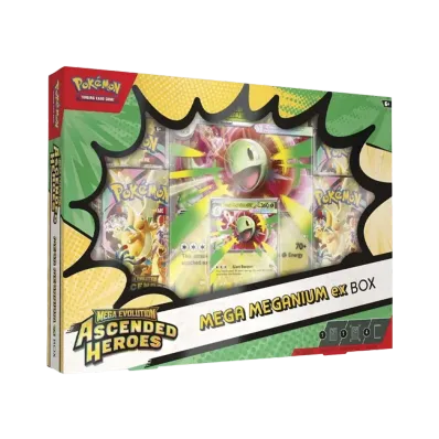ポケモンカードゲームMEGA(英語版)メガエボリューション「アセンデッドヒーローズ メガメガニウムex ボックス」