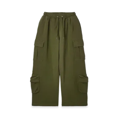 X-Girl Women's Various Pocket Sweatpants "Olive"