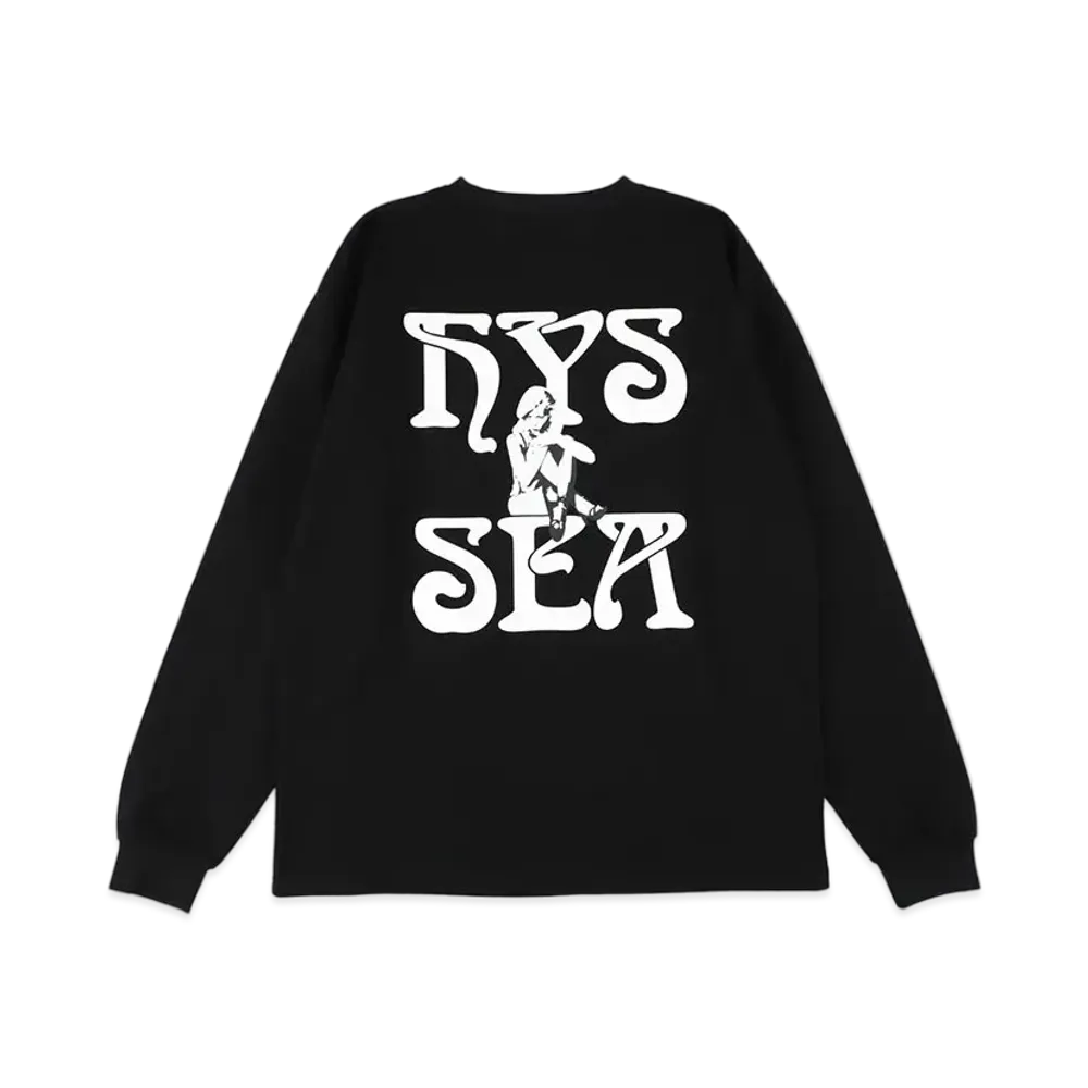 WIND AND SEA x HYSTERIC GLAMOUR L/S T Shirt "Black"