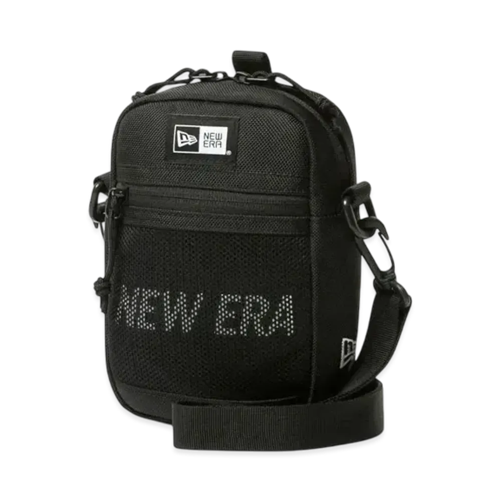 NEW ERA Shoulder Pouch 1.7L Print Logo "Black/White"