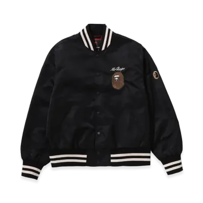 A BATHING APE Stadium Coach Jacket "Black"