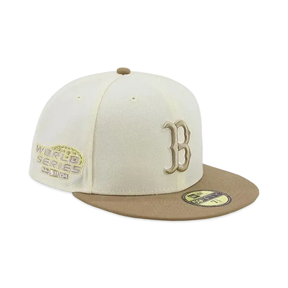 NEW ERA x THE CAP Snow Temple 59FIFTY Boston Red Sox "Chrome White"