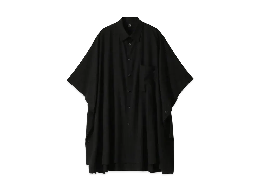 Yohji Yamamoto Y's 80/2 Ry BROAD TA-PONCHO B "Black"