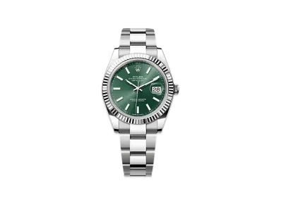 ROLEX Oyster Perpetual 34 Oystersteel "Green"