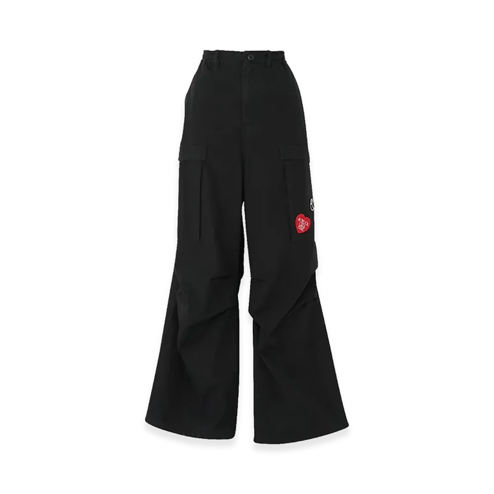 HYSTERIC GLAMOUR Women's Military Cargo Pants "Black"