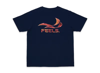 FEELS. Jelly Logo T-Shirt "Navy"