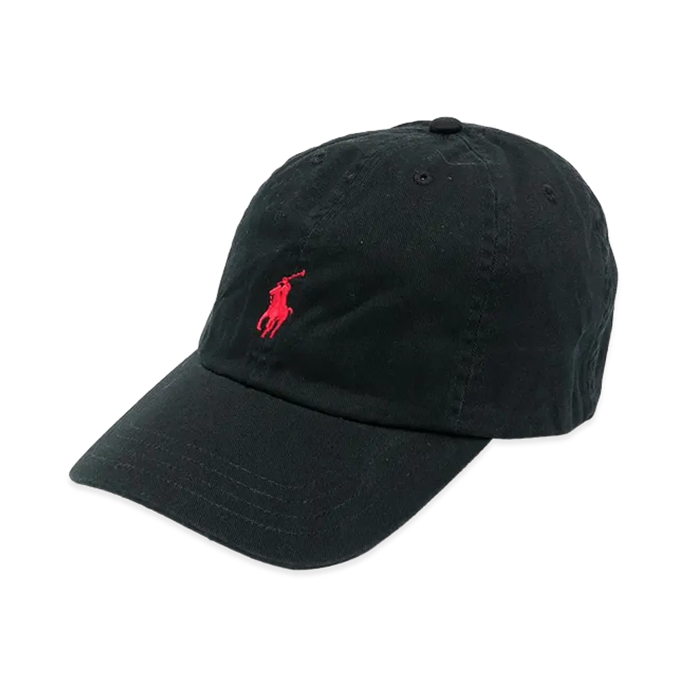 Polo Ralph Lauren Kids Cotton Chino Baseball Cap "Black"