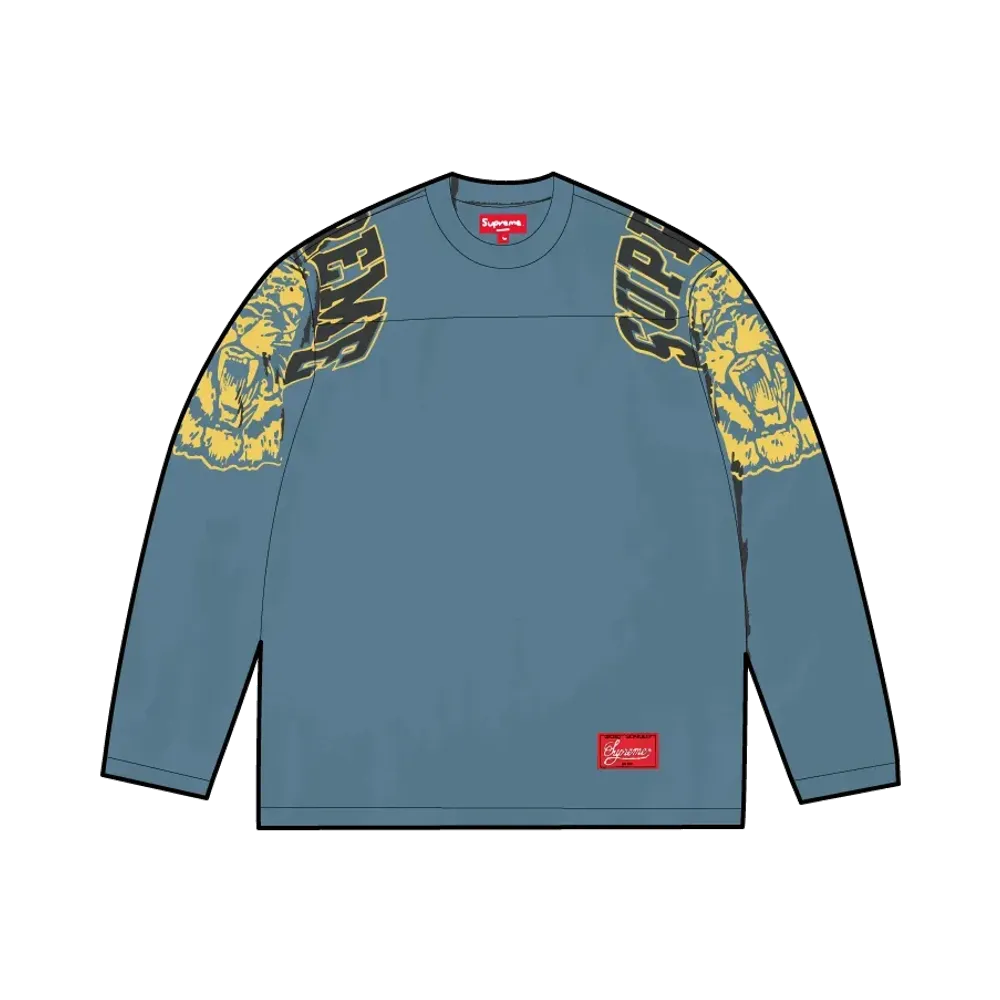 Supreme Mascot L/S Football Top "Slate"