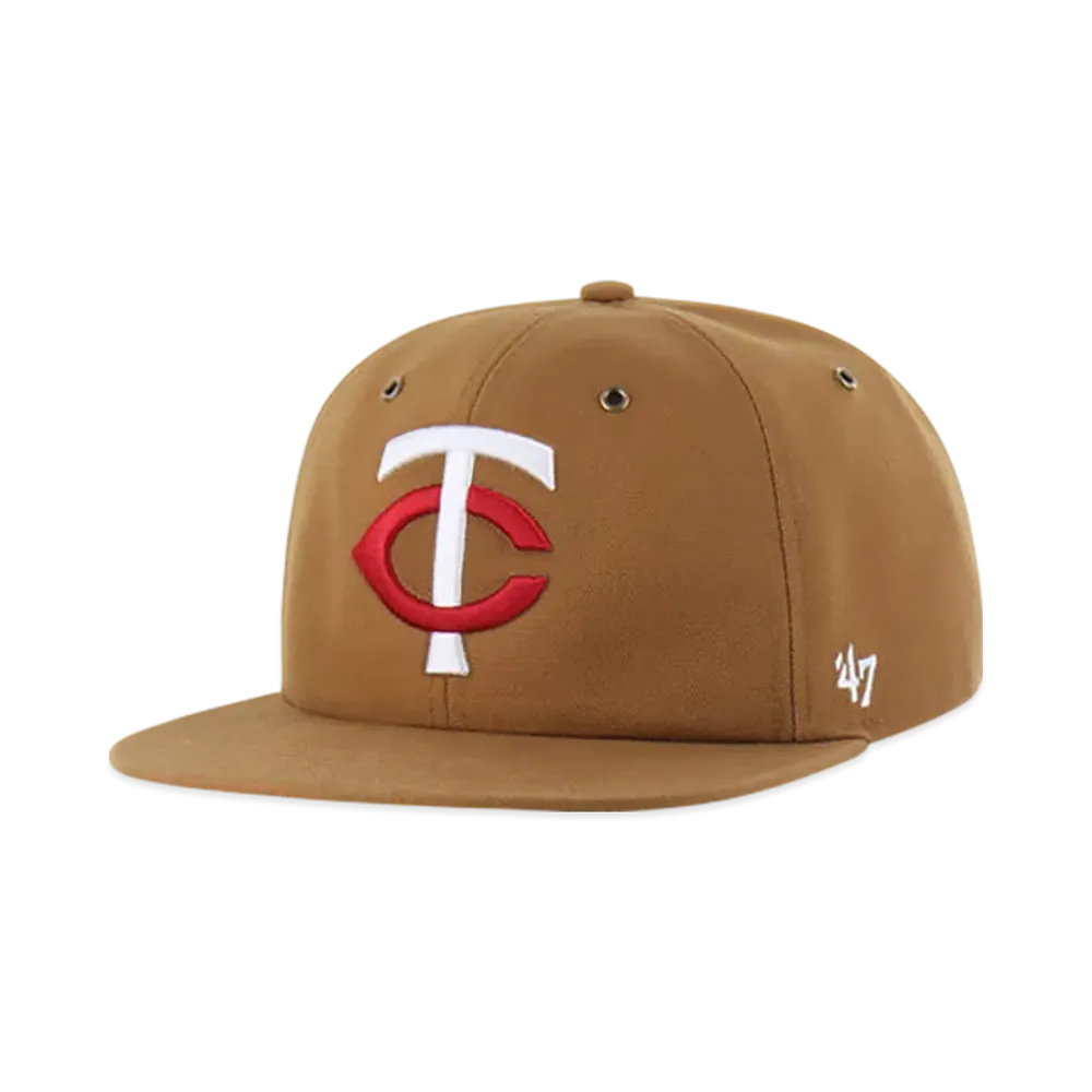 47 x Carhartt Minnesota Twins Captain RL Relaxed Fit "Brown"