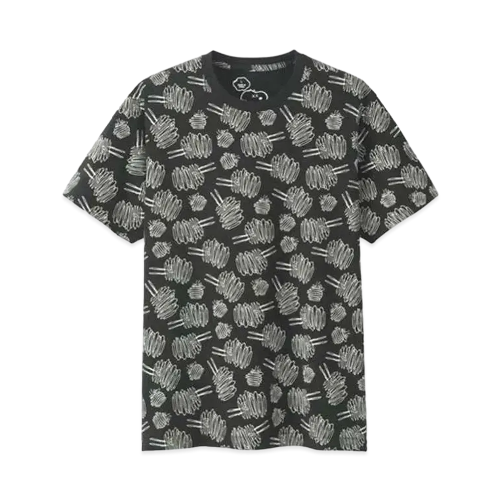 Uniqlo x KAWS x Peanuts Dust Cloud All Over Tee "Black"