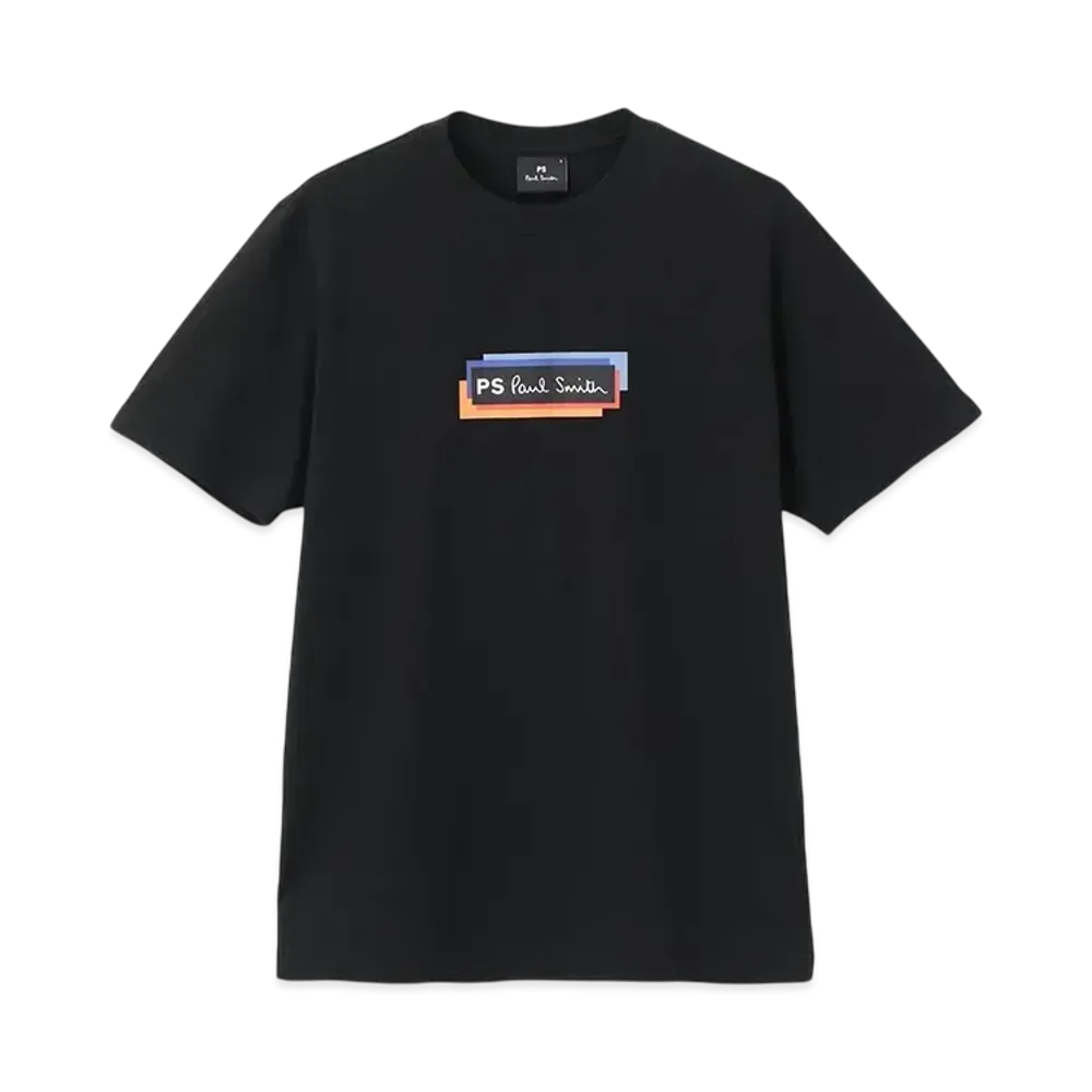 Paul Smith Sports Stripe Panel Tee "Black"