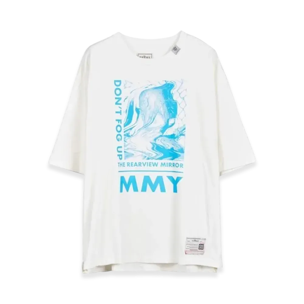 MASSES x Maison MIHARA YASUHIRO Don'T Fog Up Print T-Shirts "Black"