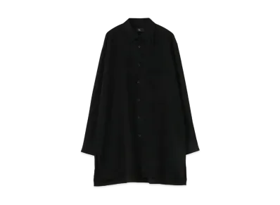 Yohji Yamamoto Y's DECYNE LEFT COLLAR LAYERED BLOUSE "Black"