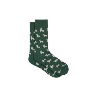 Paul Smith Pug Socks "DarkGreen"
