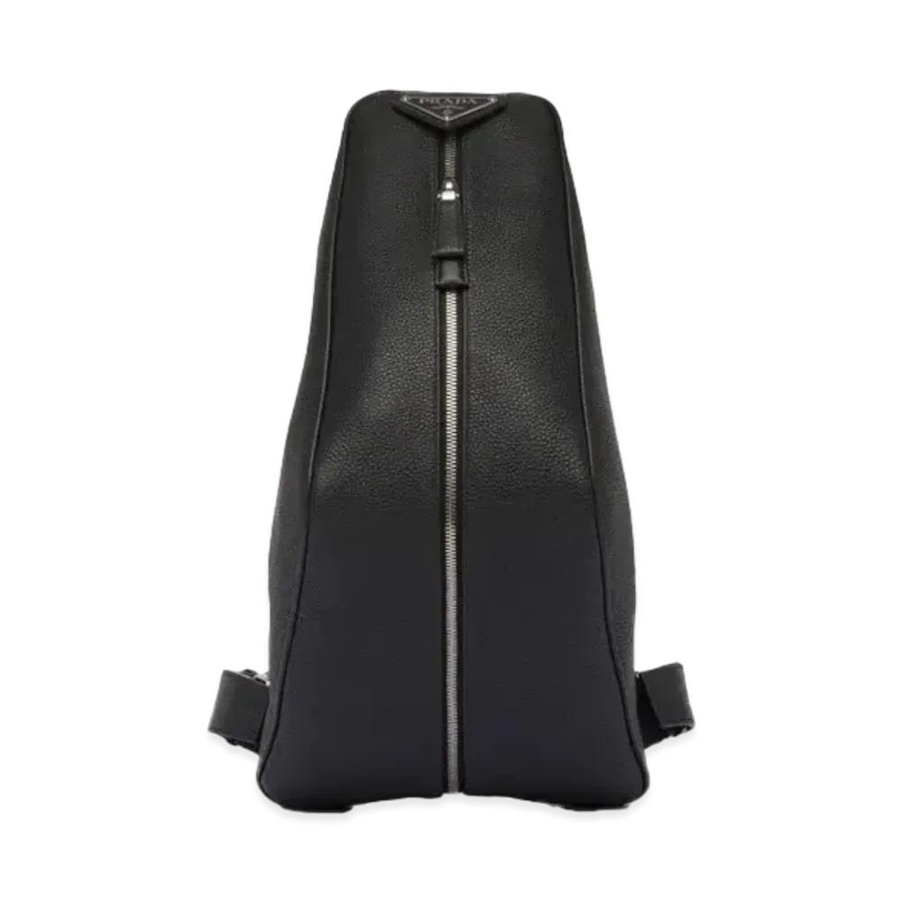 PRADA Leather Backpack "Black"