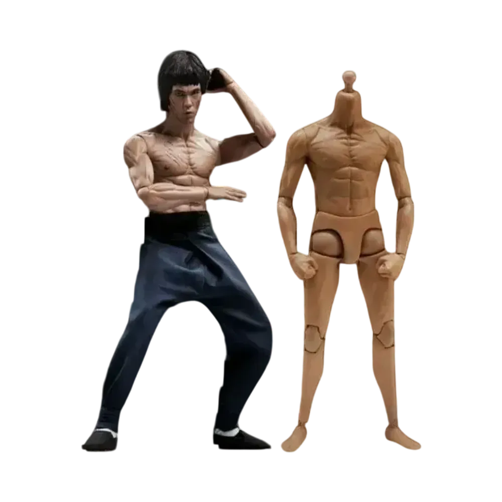 Hot Toys "Movie Masterpiece Deluxe" -Enter The Dragon- 1/6 Scale Fully Poseable Figure: Lee [With Bonus Accessory]