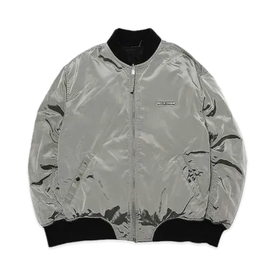 Supreme x Jean Paul Gaultier Reversible Backpack MA-1 "Silver"