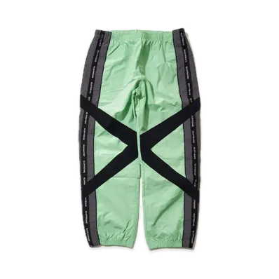 Supreme Cross Paneled Track Pant "Mint"