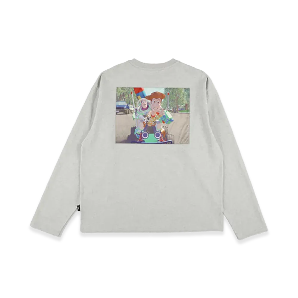 WIND AND SEA x TOY STORY Pocket L/S Tee "Gray"