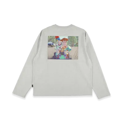 WIND AND SEA x TOY STORY Pocket L/S Tee "Gray"