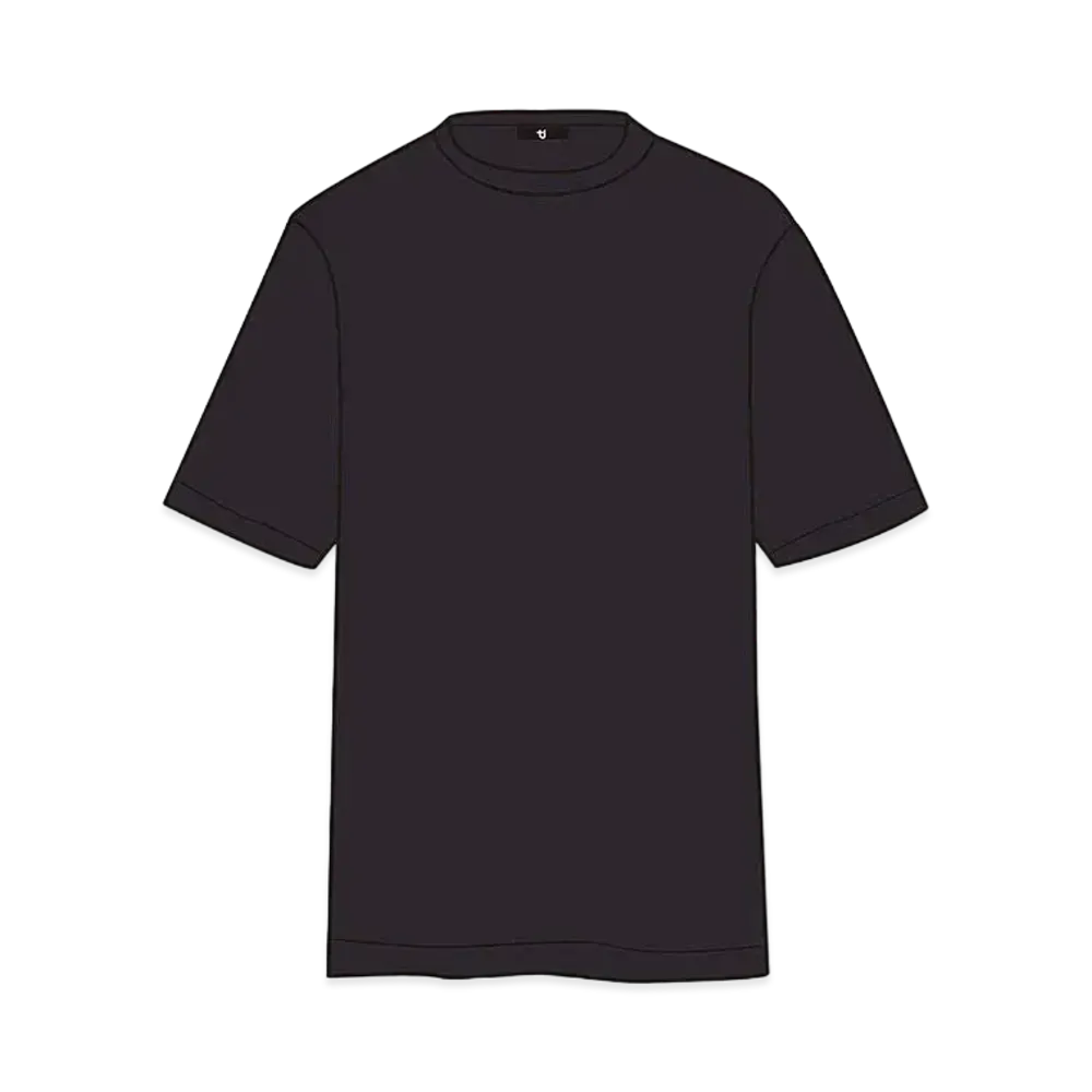 UNIQLO +J Supima Cotton Relax Fit Crew T 449135 "Black"