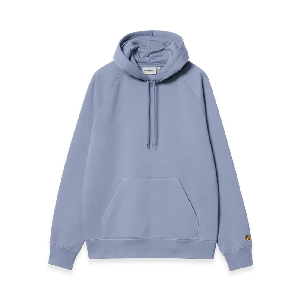 Carhartt WIP Hooded Chase Sweat "Charm Blue/Gold"