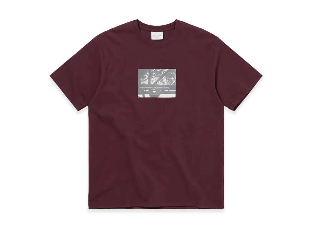 thisisneverthat Capture Tee "Burgundy"