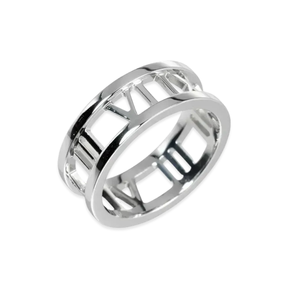 Tiffany & Co. Open Atlas Ring "White Gold"