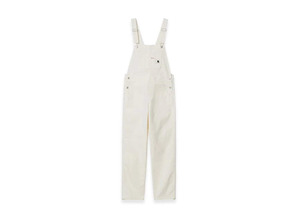 Carhartt WIP Women's Bib Overall Straight "Wax(Rinsed)"