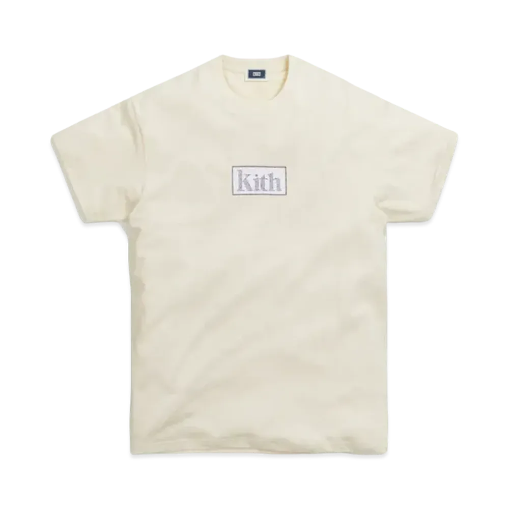 キス モザイク Tシャツ "アイボリー"