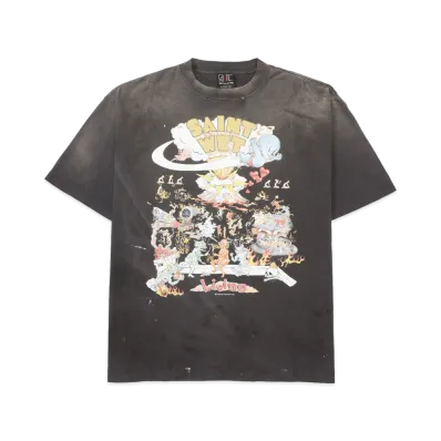 SAINT Mxxxxxx SS T-Shirt Living "Black"