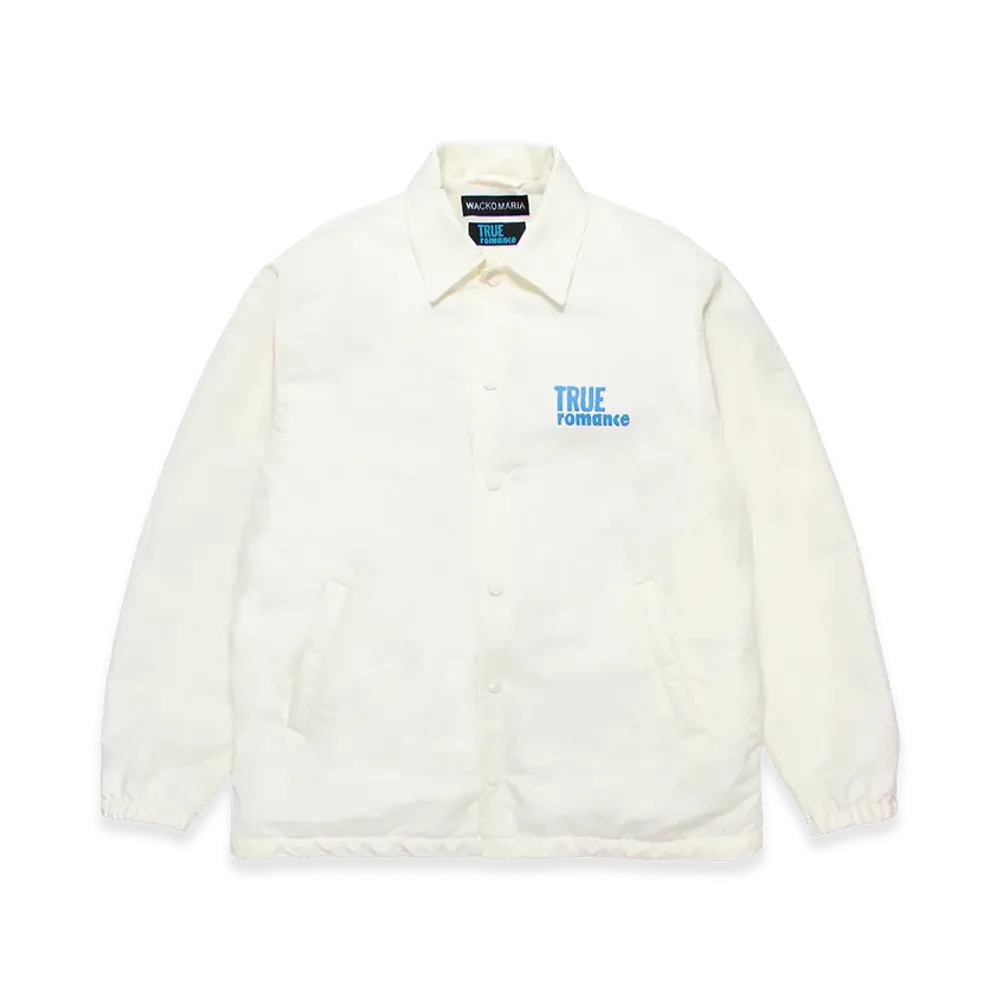 WACKO MARIA x True Romance Coach Jacket "White"