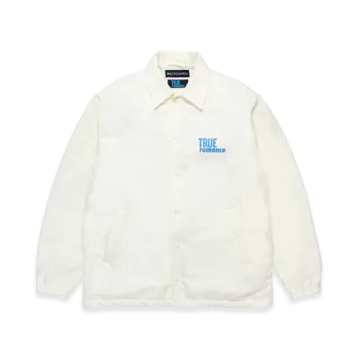 WACKO MARIA x True Romance Coach Jacket "White"