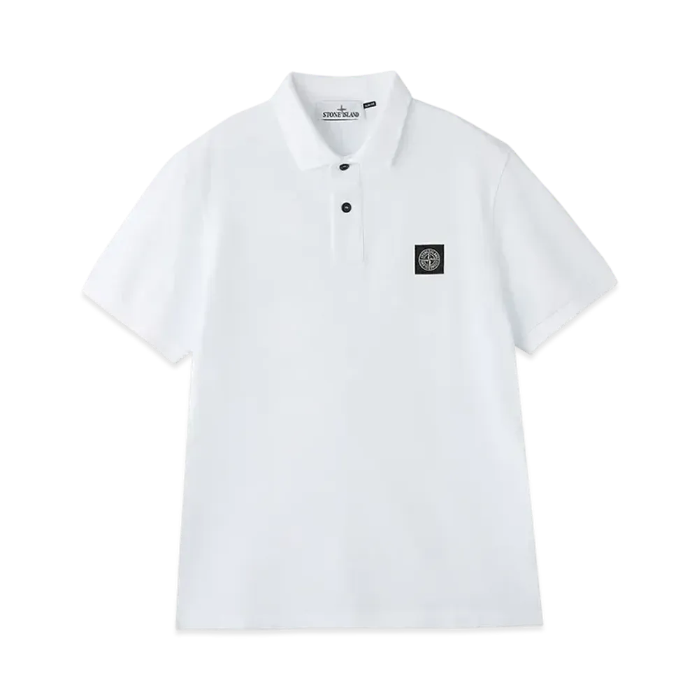 Stone Island Organic Cotton Elastane "White"
