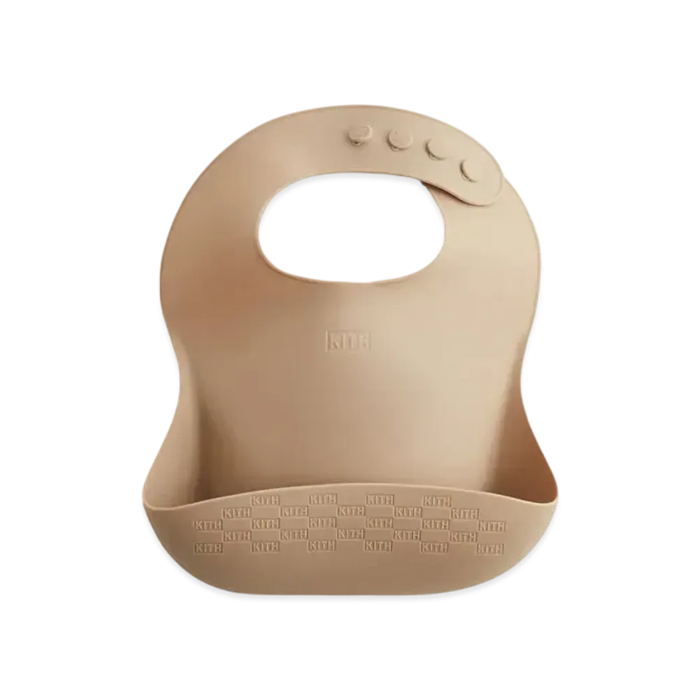 Kith Kids For Mushie Silicone Baby Bib "Molecule"