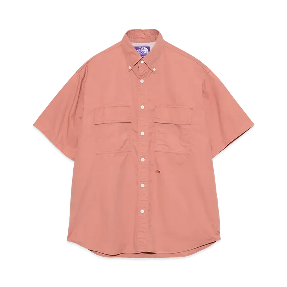 The North Face PURPLE LABEL Button Down Field S/S Shirt "Pink Ginger"