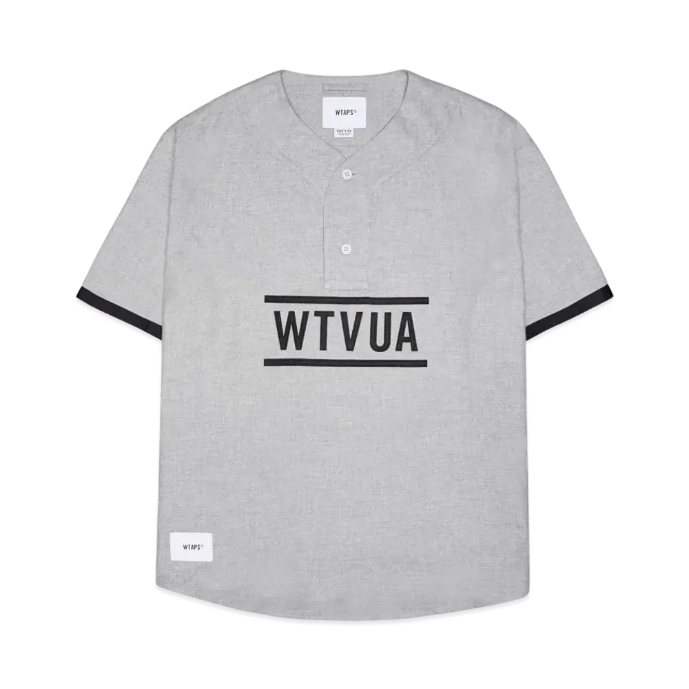 WTAPS League / SS / Cotton. Twill. WTVUA "Gray"