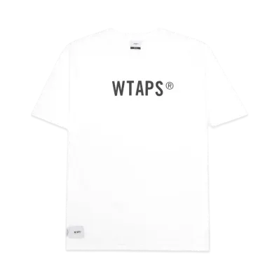 WTAPS Sign / SS / Cotton "White"