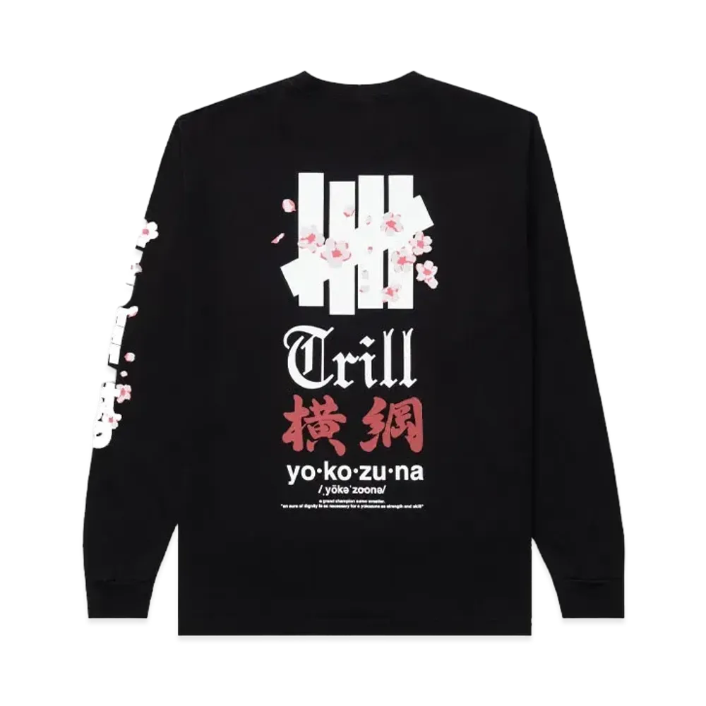 UNDEFEATED x Bun B Yokozuna Long Sleeve T-shirt "Black"