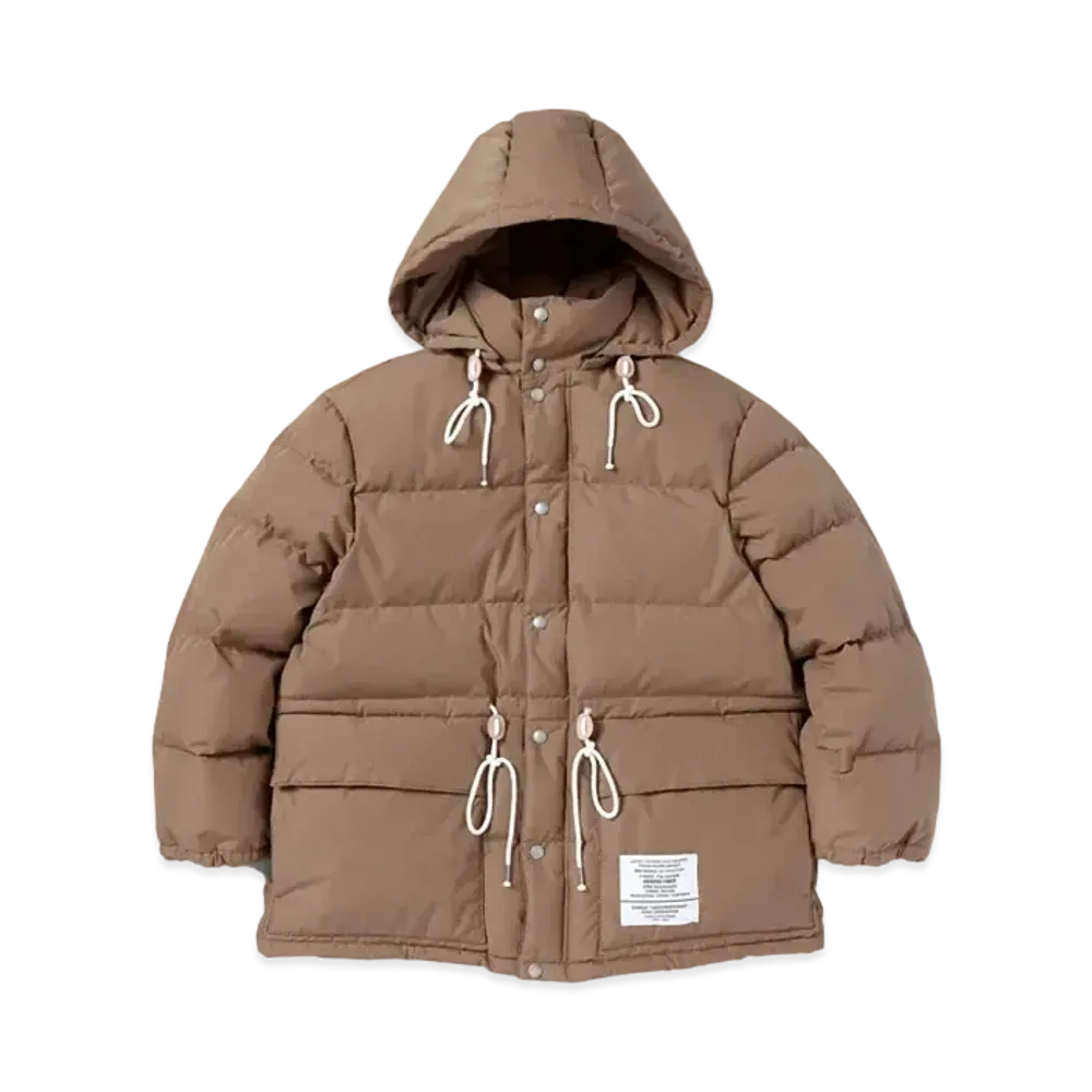 NEIGHBORHOOD NANGA . Takibi Down LK . PE "Beige"