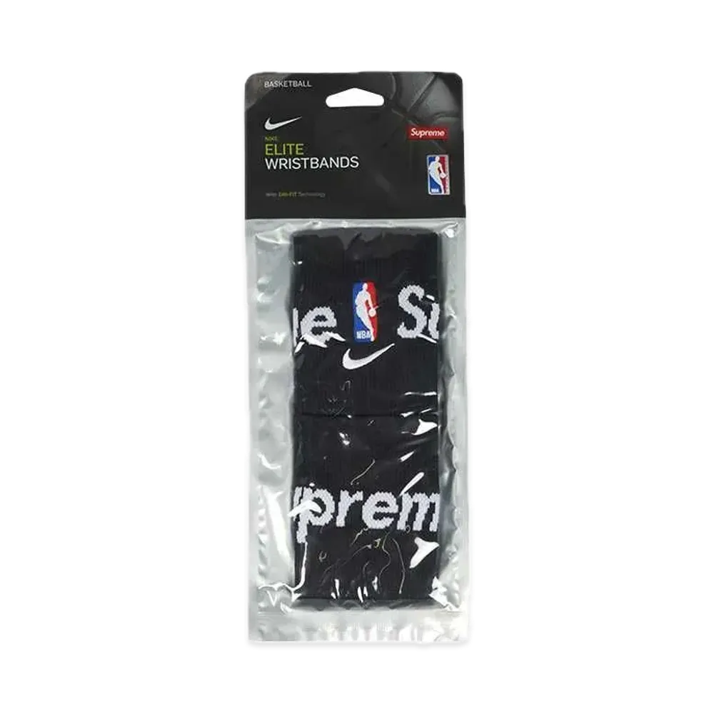 Supreme x Nike x NBA Wristband "Black"