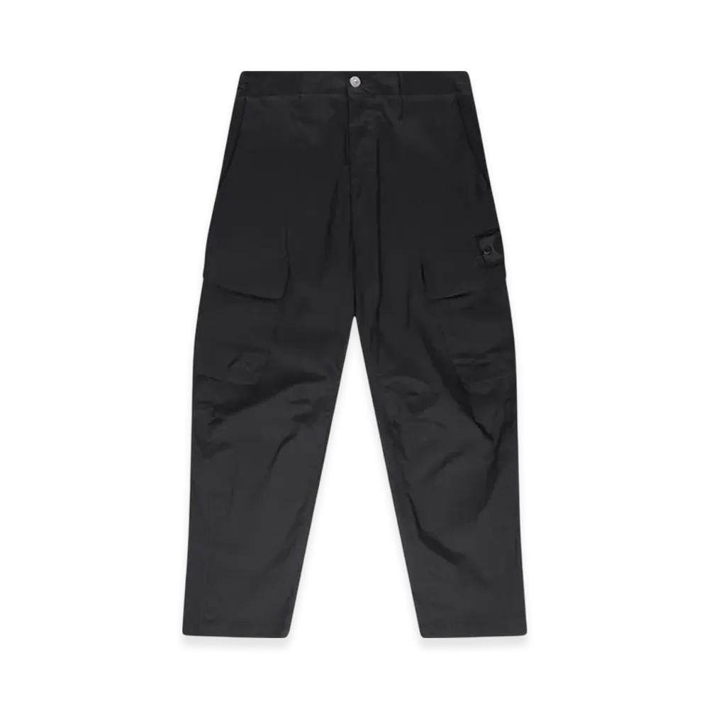 Stone Island Shadow Project 30417 Cotton Nylon Ripstop TC Cargo Trousers - 22FW "Black"