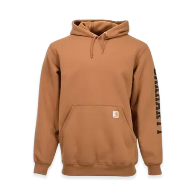 Carhartt Loose Fit Midweight Logo Sleeve Graphic Sweatshirt "Carhartt Brown"